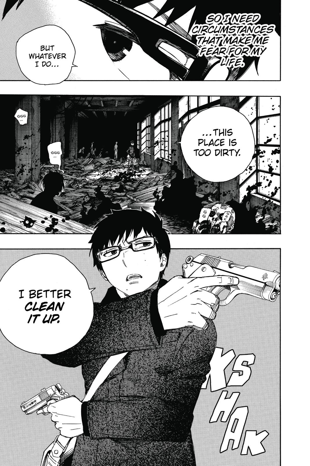 Blue Exorcist Chapter 70 - Page 3 - Blue Exorcist manga Chapter 70 manga