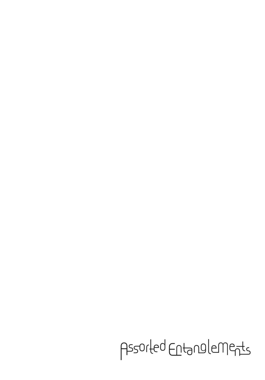 Assorted Entanglements Volume 3 39