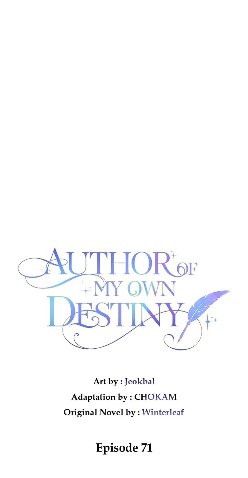 Read Author of My Own Destiny Manhwa Chapter 71 - ManhwaTop