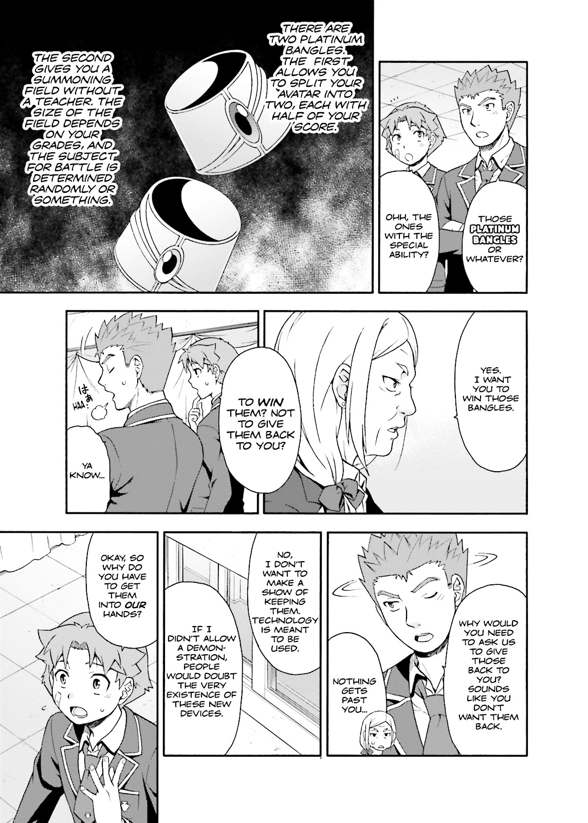 Baka & Test - Summon the Beasts Question 19 21