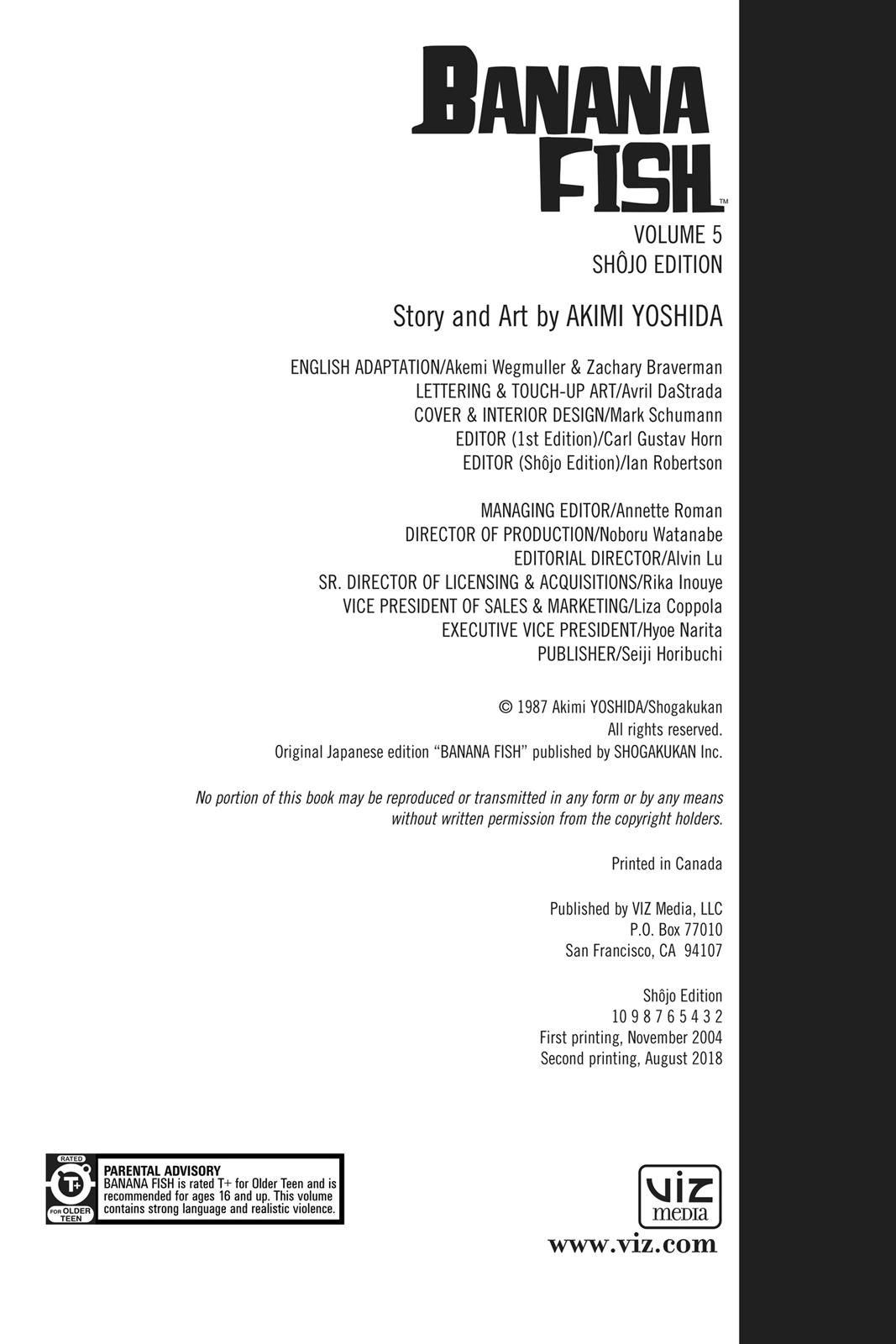 Banana Fish Chapter 5