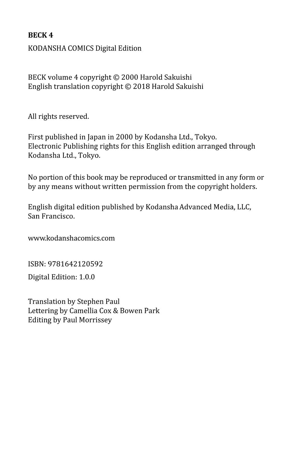 Beck - Mongolian Chop Squad Chapter 10 - Page 5