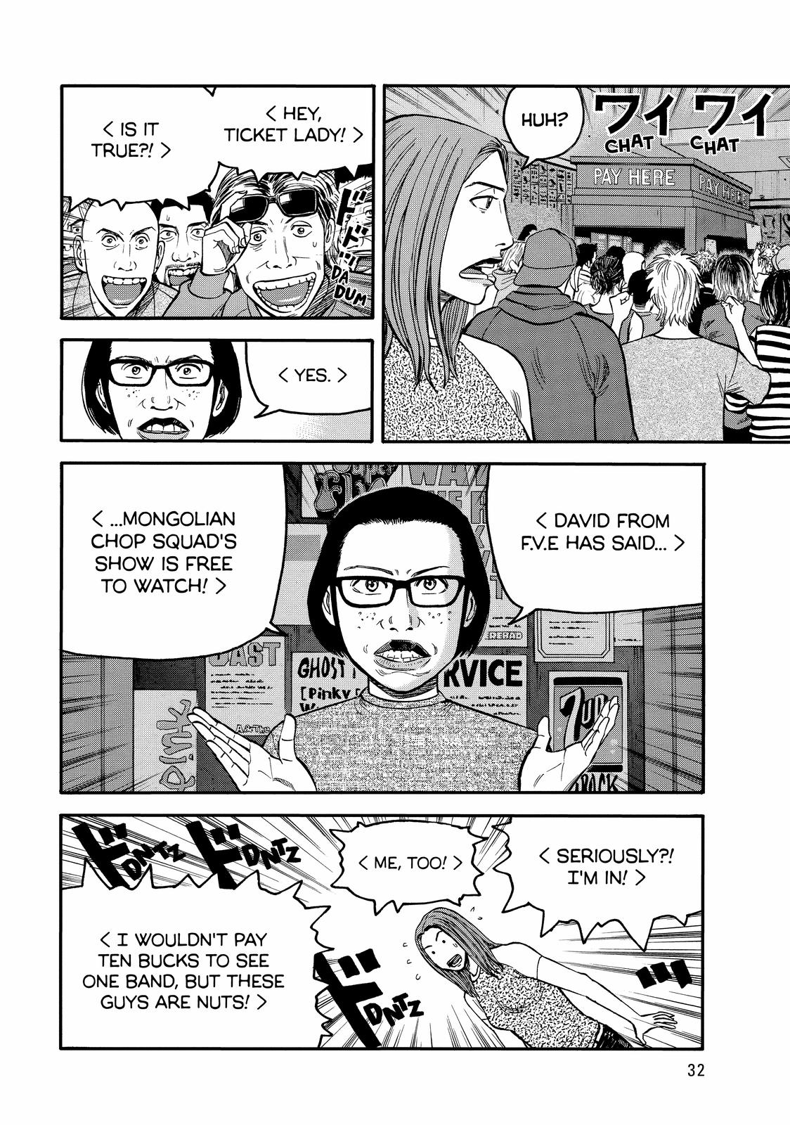 Beck - Mongolian Chop Squad Chapter 40 - Page 32