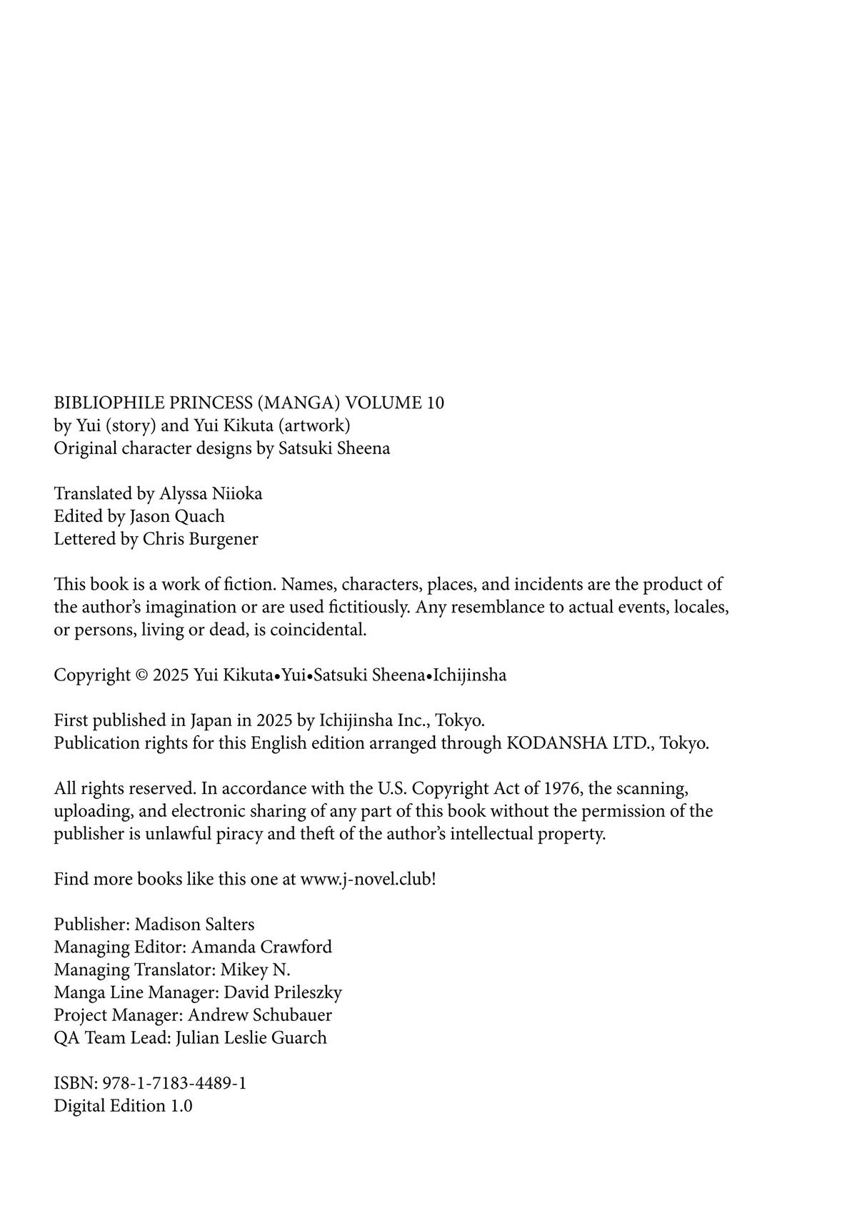 Bibliophile Princess Act 63 33