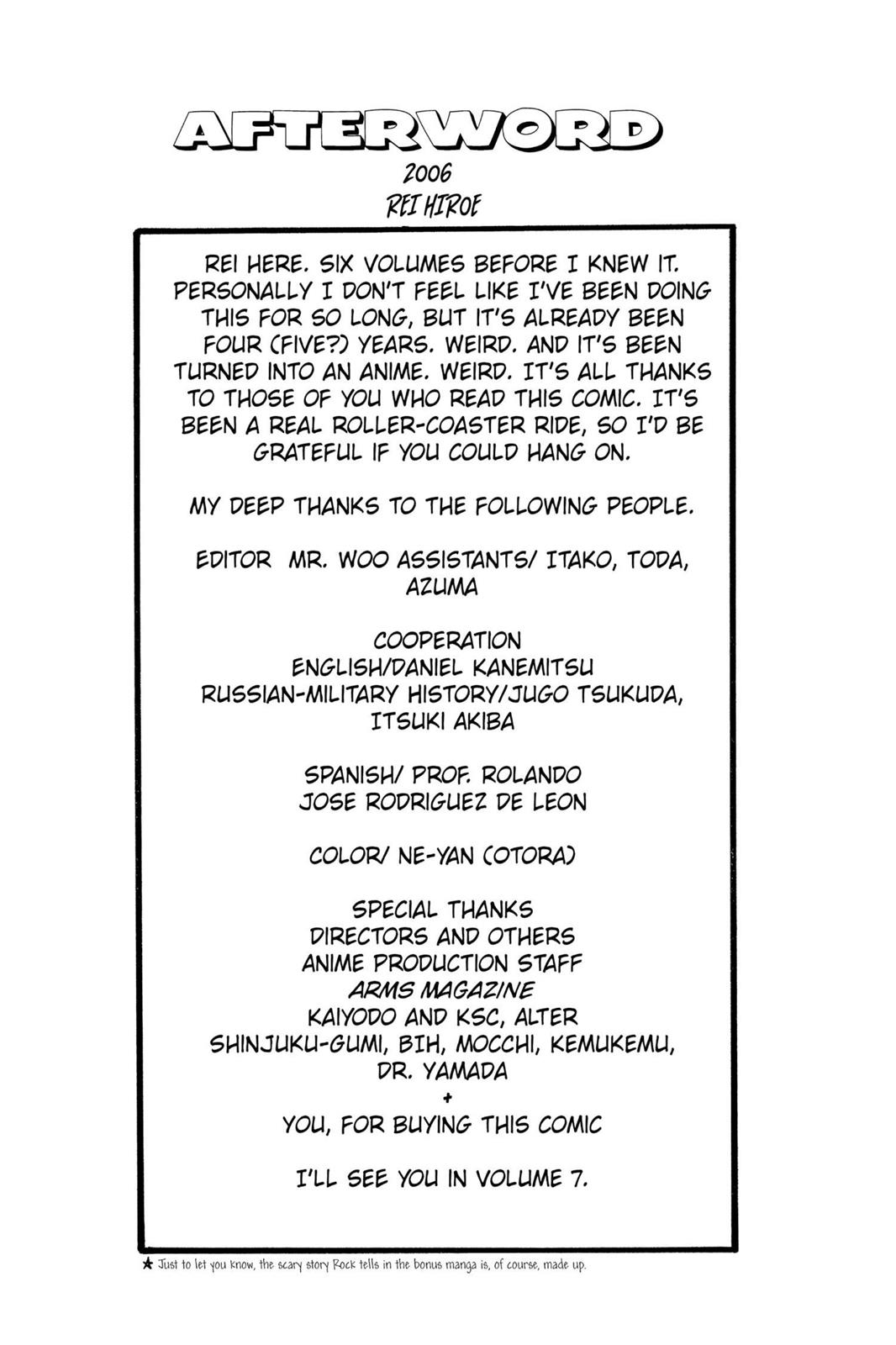 Black Lagoon Chapter 46