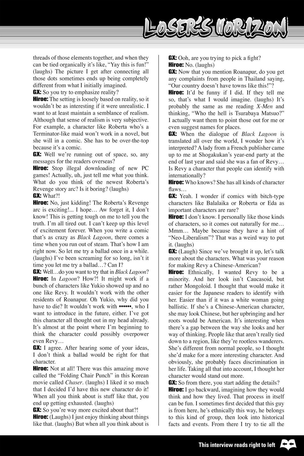 Black Lagoon Chapter 76