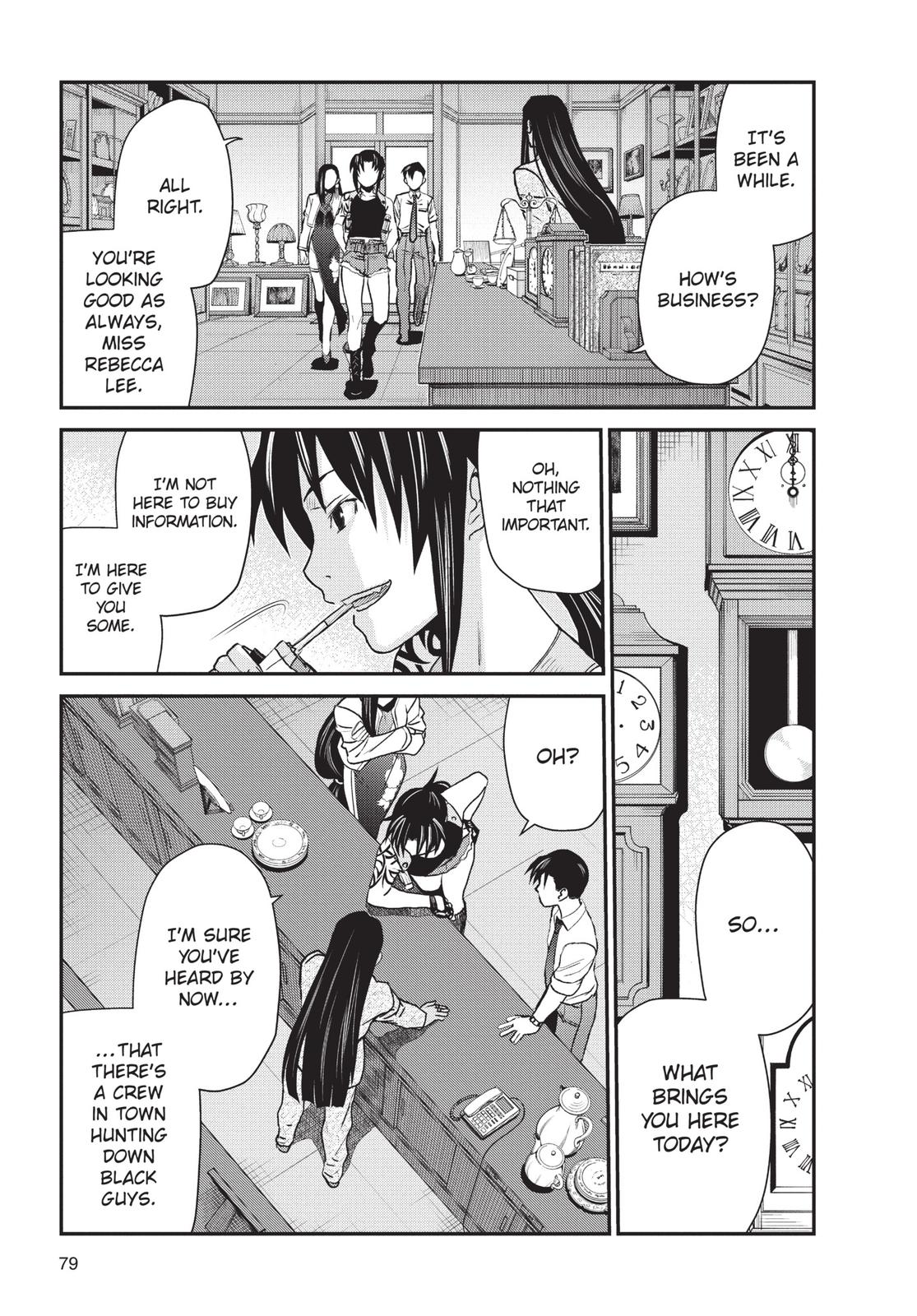 Black Lagoon Chapter 81