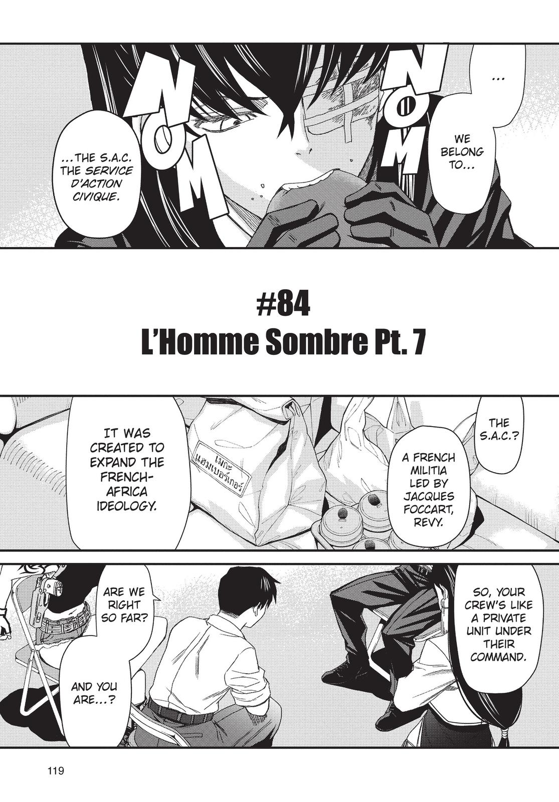 Black Lagoon Chapter 84