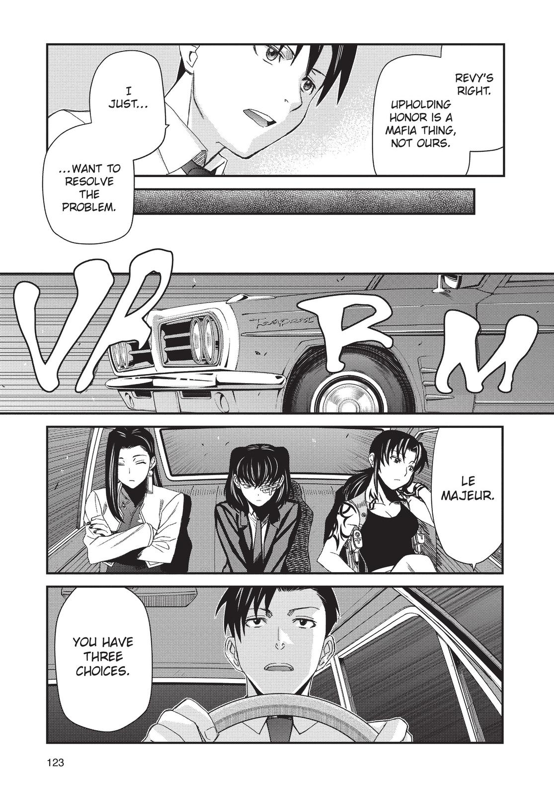 Black Lagoon Chapter 84