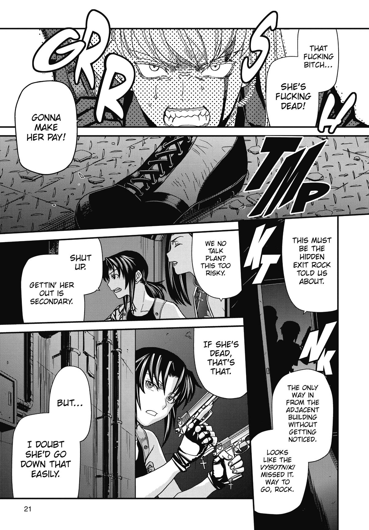 Black Lagoon Chapter 86