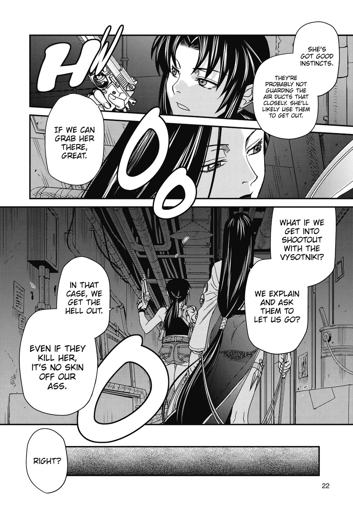 Black Lagoon Chapter 86