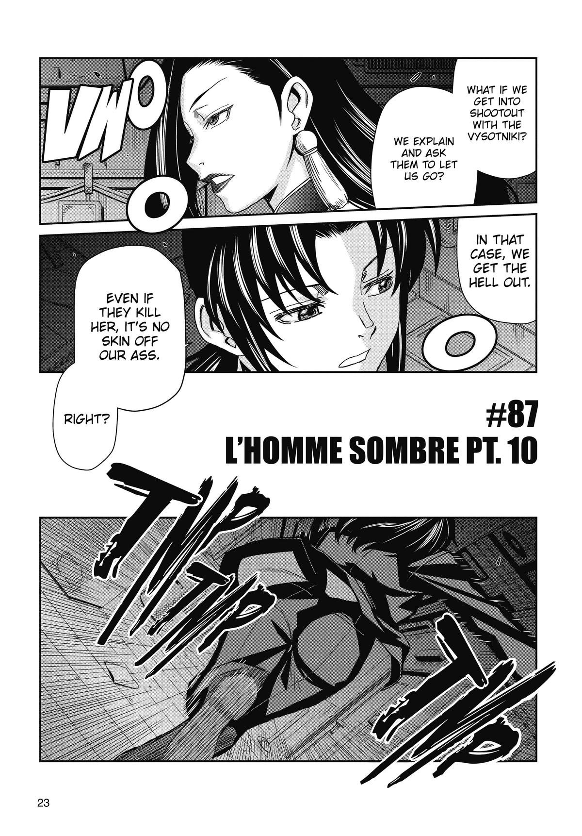 Black Lagoon Chapter 87