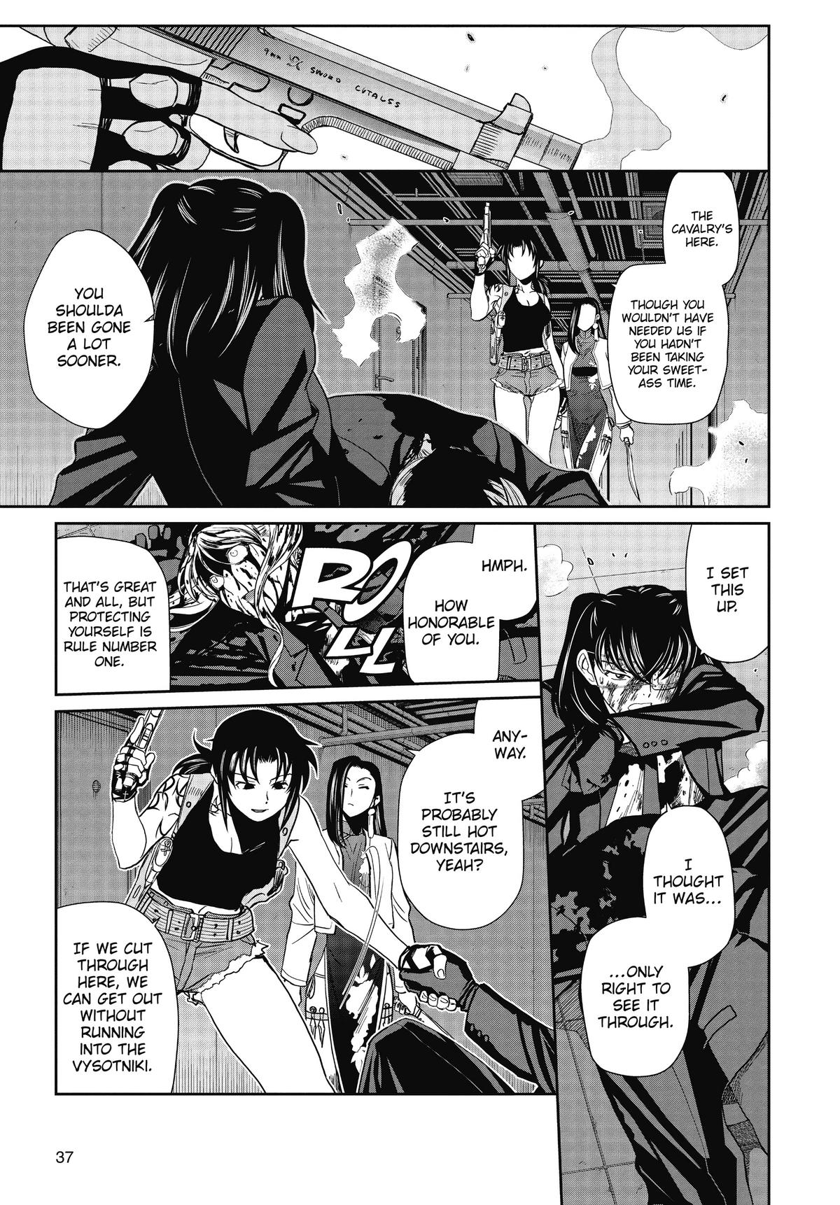 Black Lagoon Chapter 87
