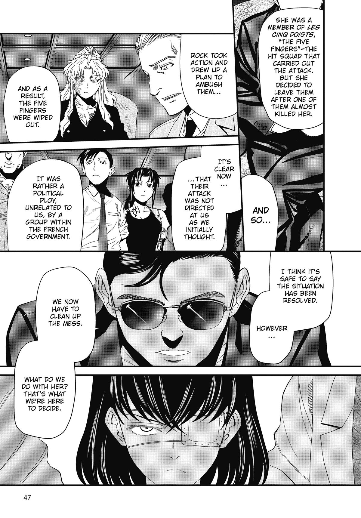 Black Lagoon Chapter 88