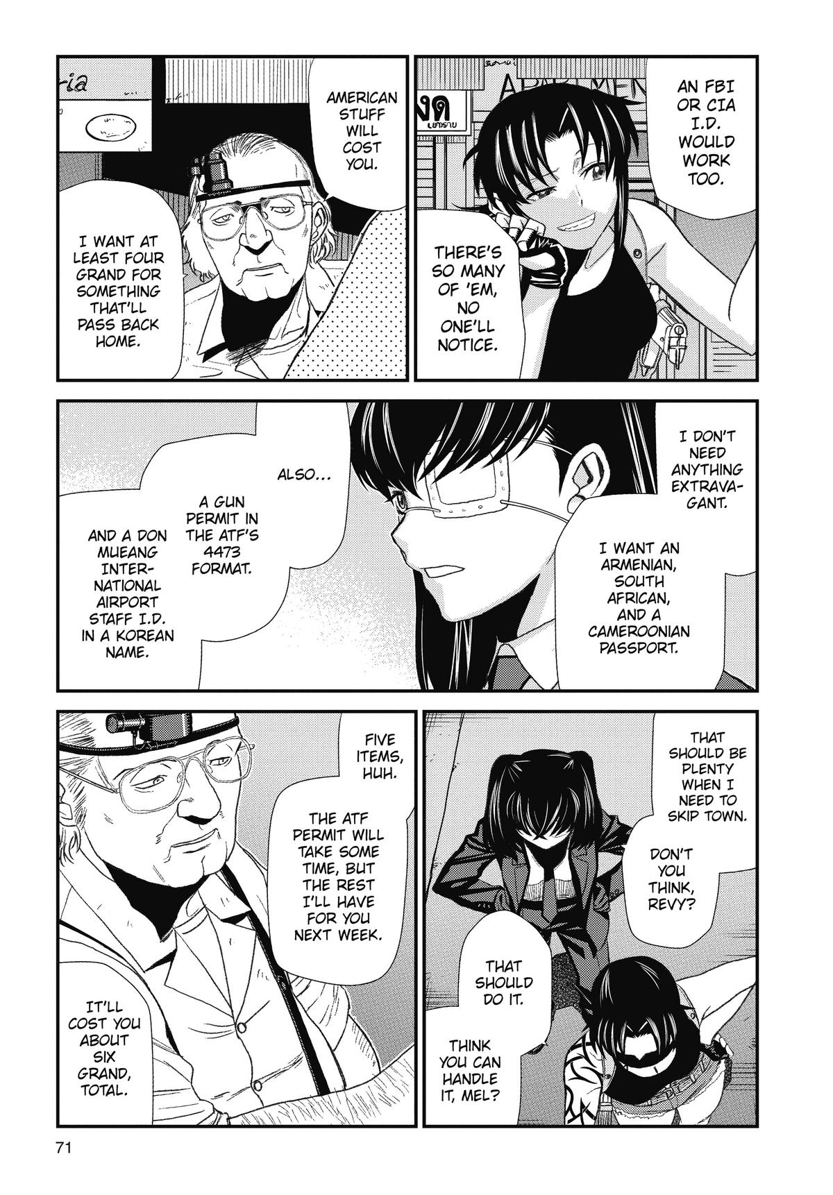 Black Lagoon Chapter 89