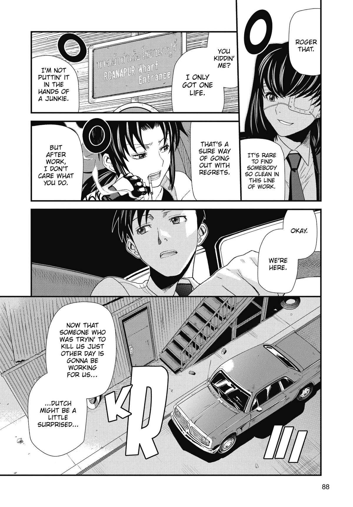 Black Lagoon Chapter 89