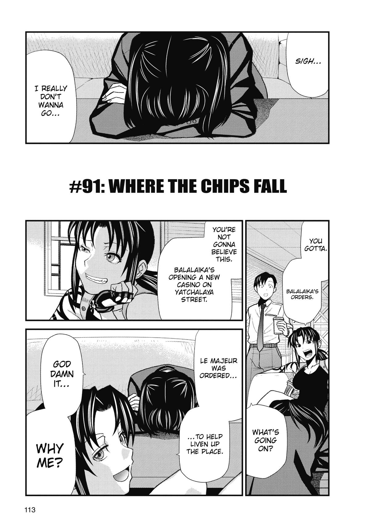 Black Lagoon Chapter 91