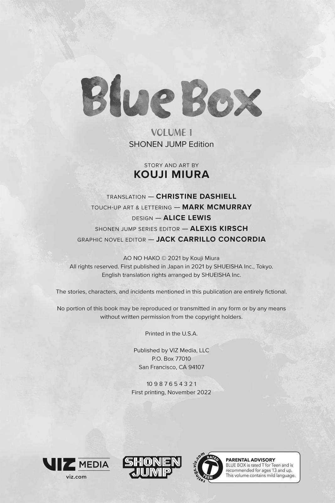 Blue Box Chapter 1 - Page 3 - Blue Box manga Chapter 1 manga