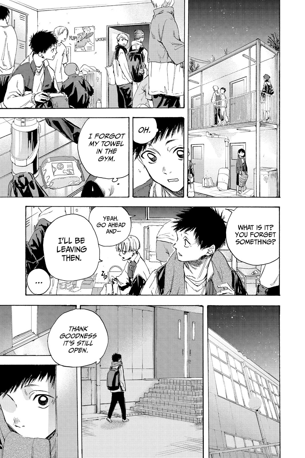 Blue Box Chapter 1 - Page 1 - Blue Box manga Chapter 1 manga