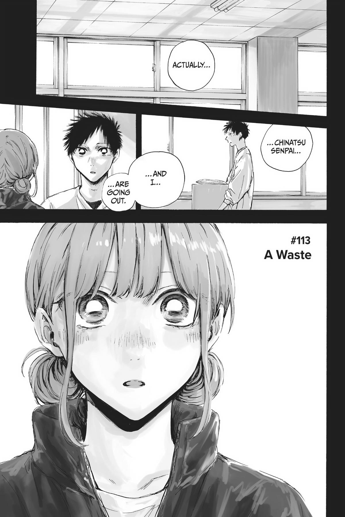 Blue Box Chapter 113 - Page 1 - Blue Box manga Chapter 113 manga