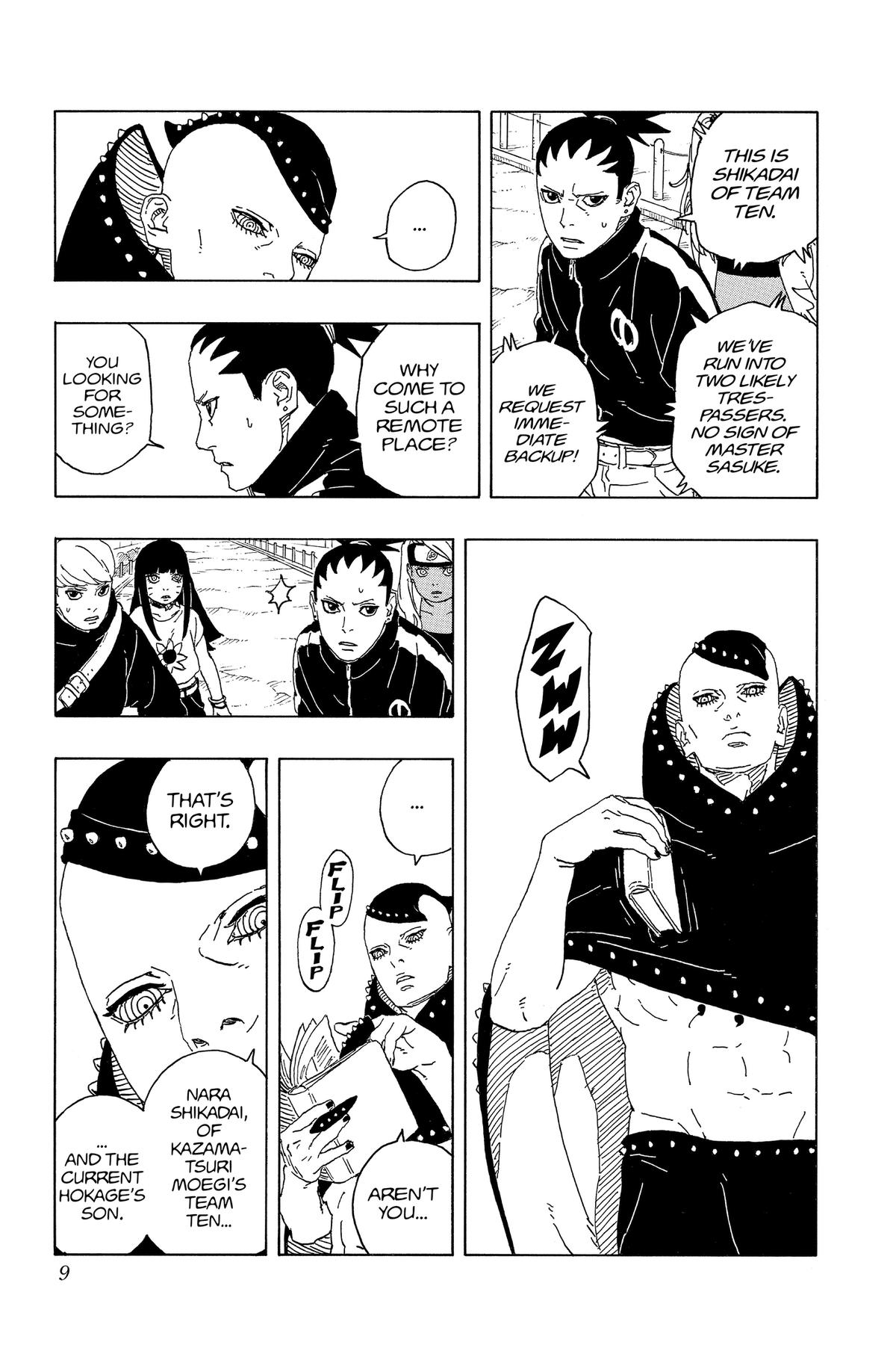 Boruto: Two Blue Vortex Chapter 9 9