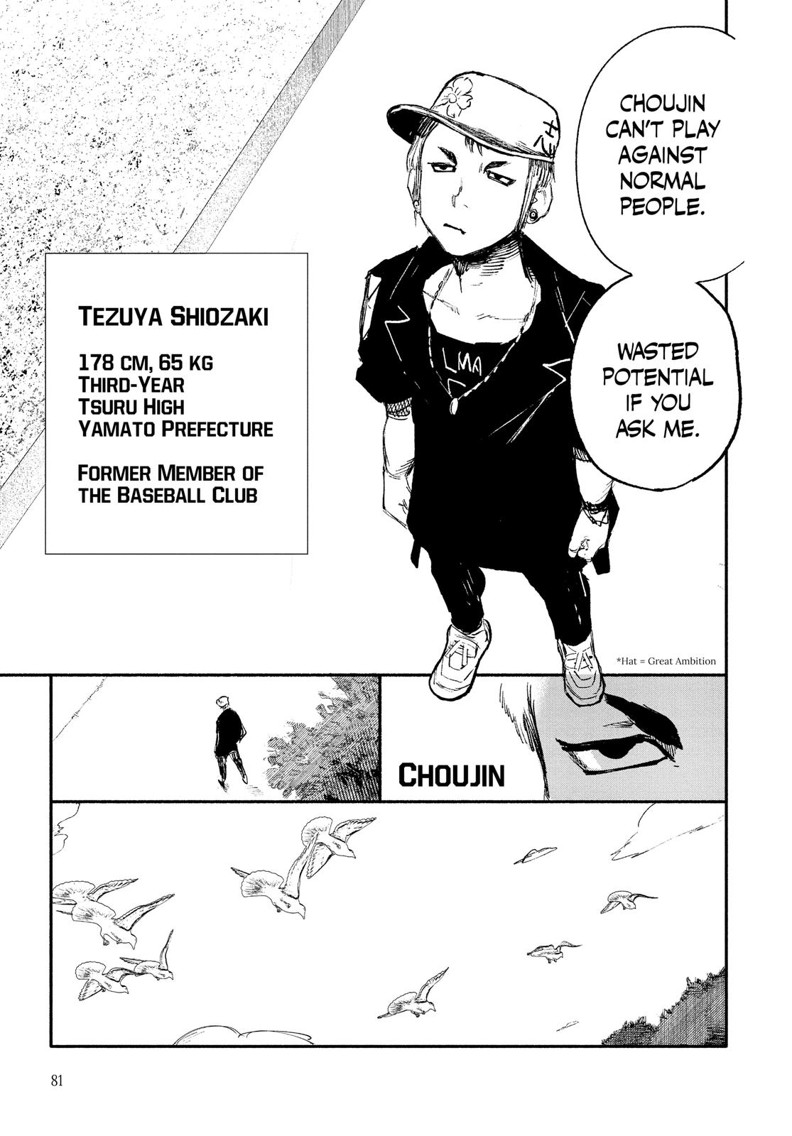 Choujin X Chapter 9
