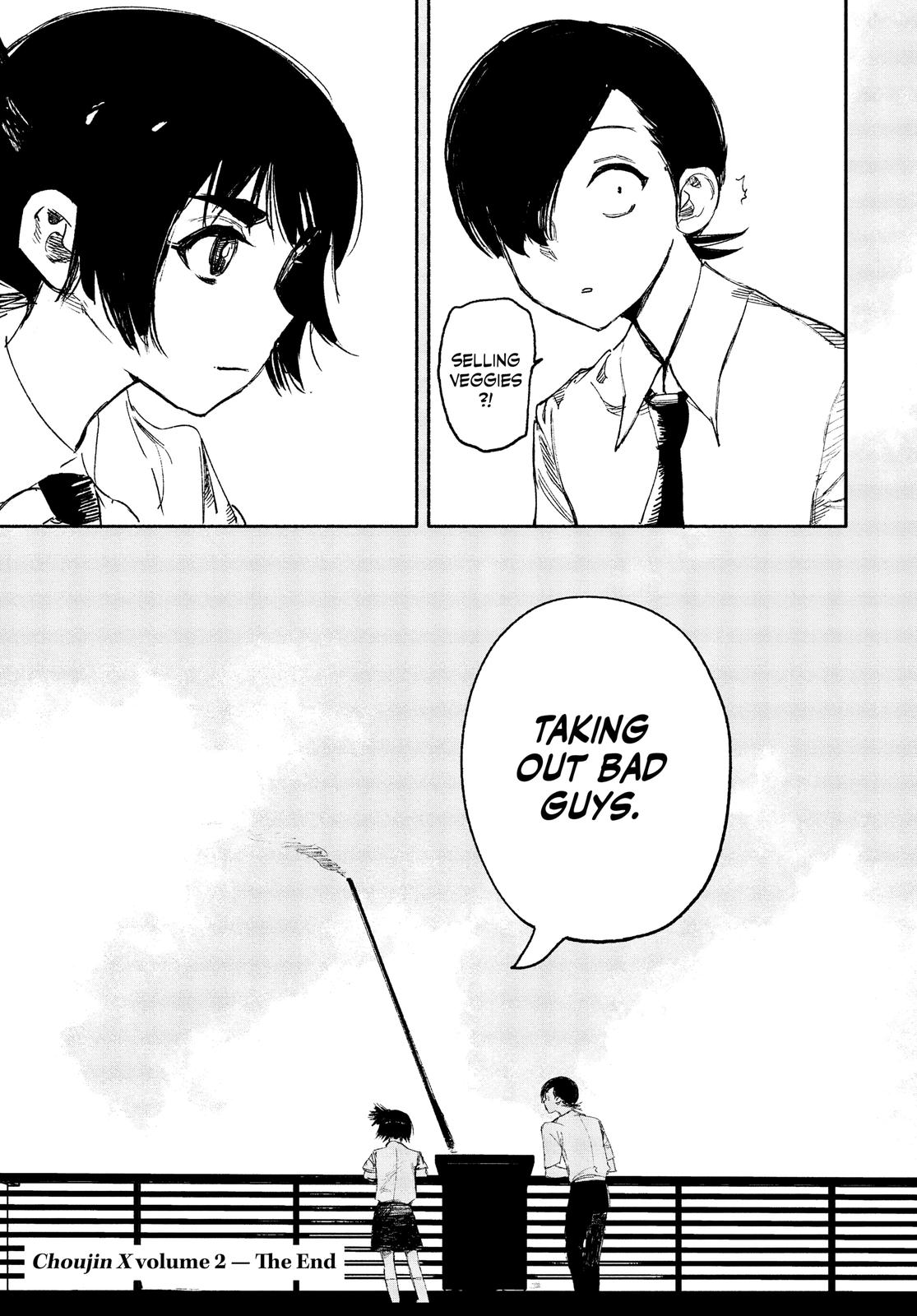 Choujin X Chapter 15