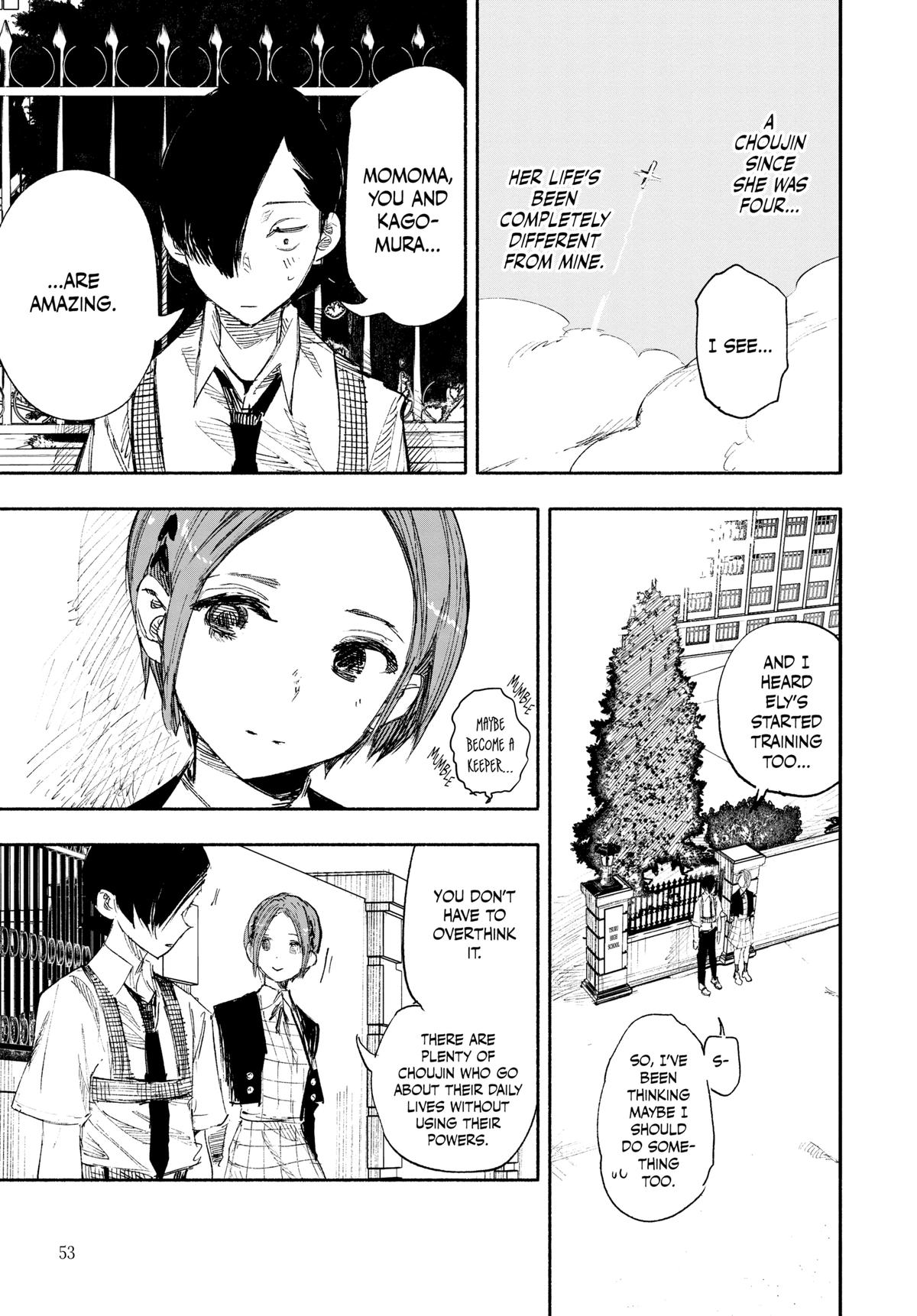 Choujin X Chapter 17