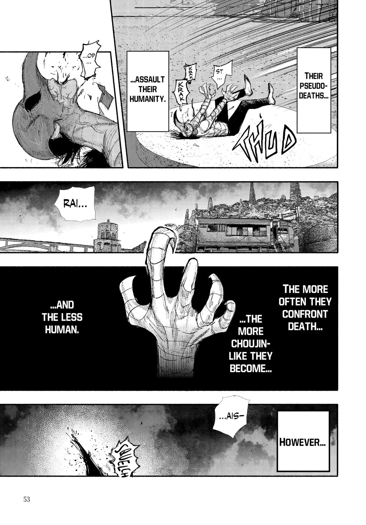 Choujin X Chapter 22