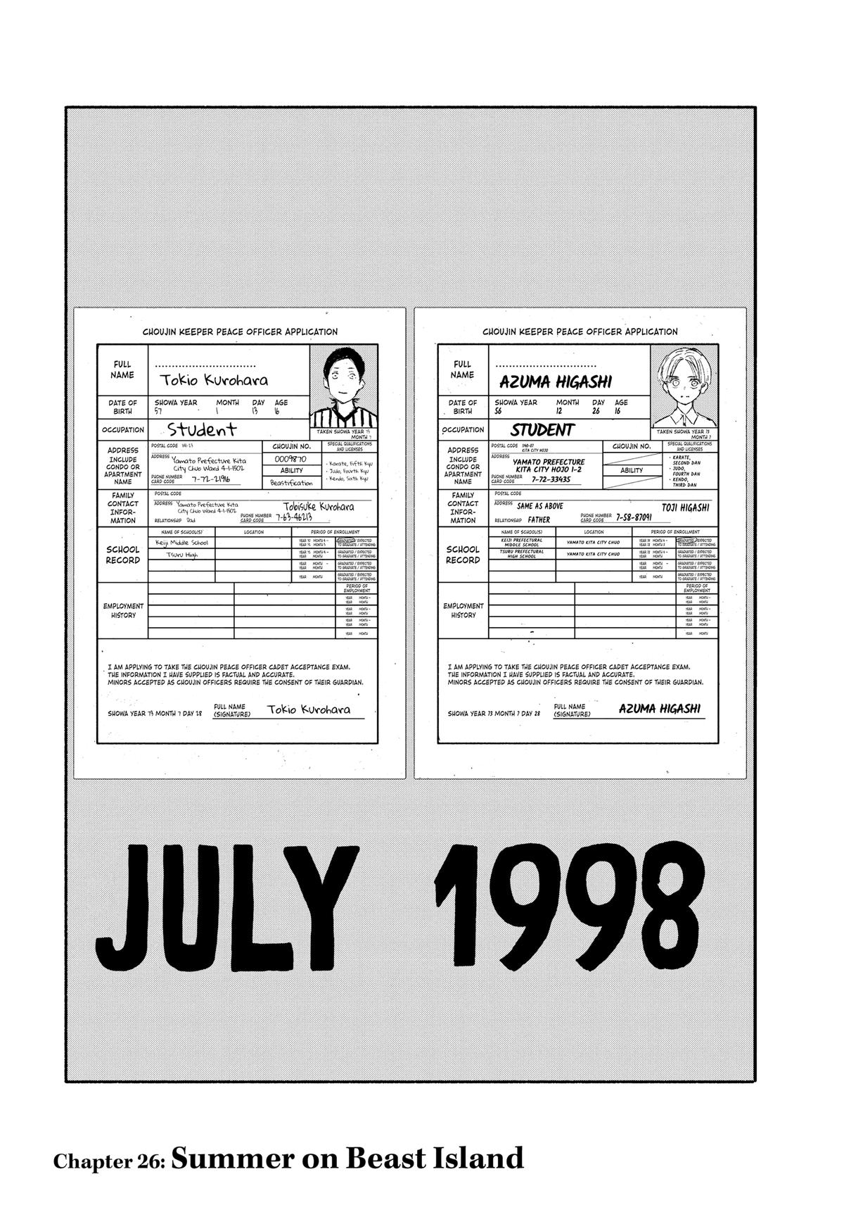 Choujin X Chapter 25