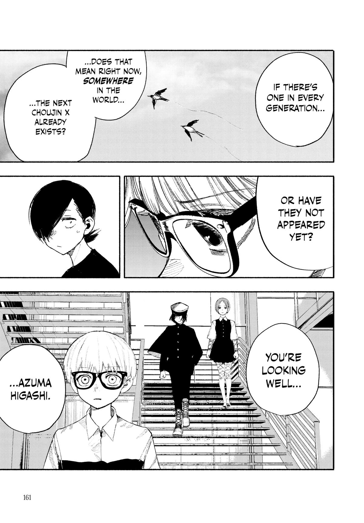 Choujin X Chapter 25