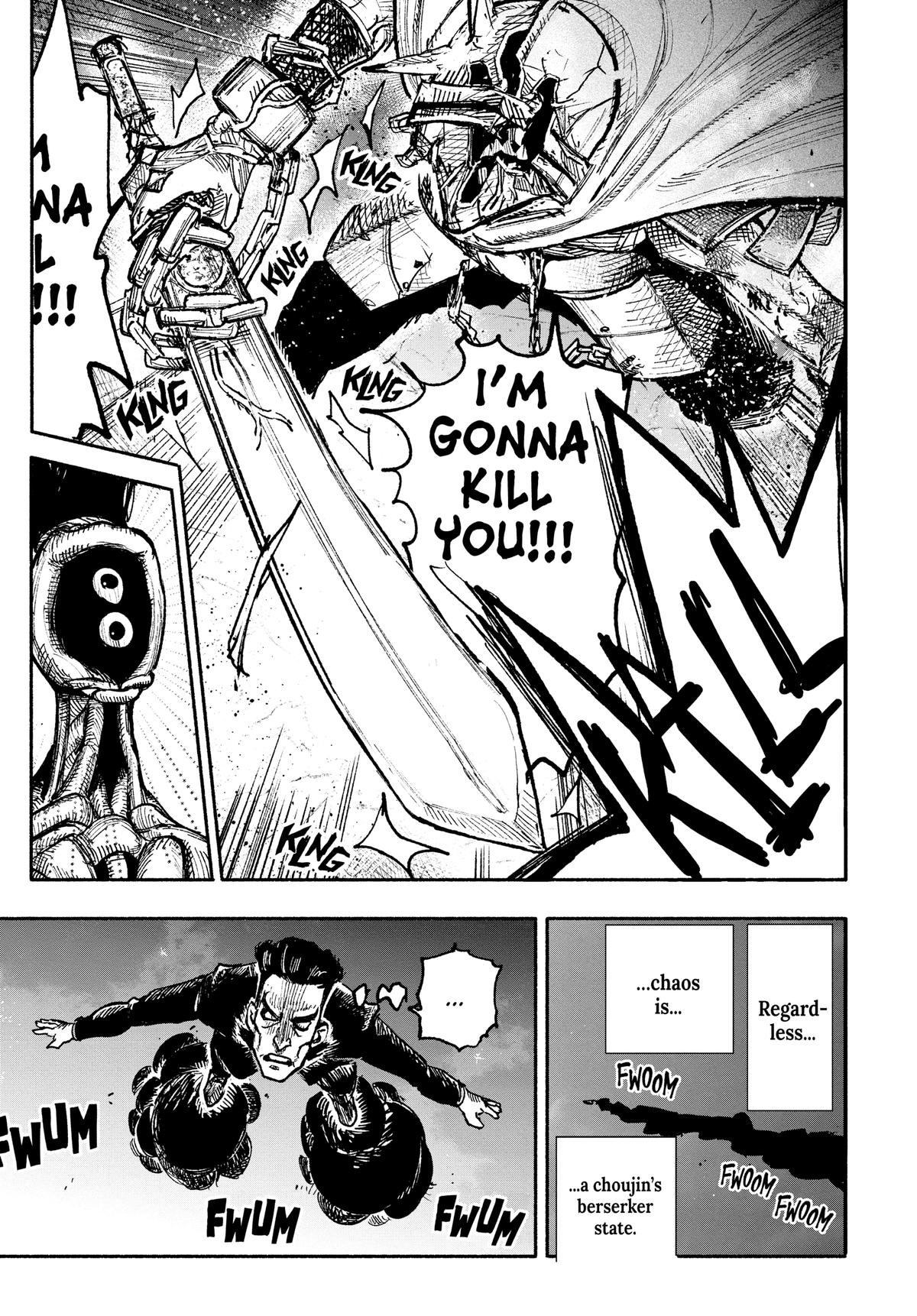 Choujin X Chapter 28