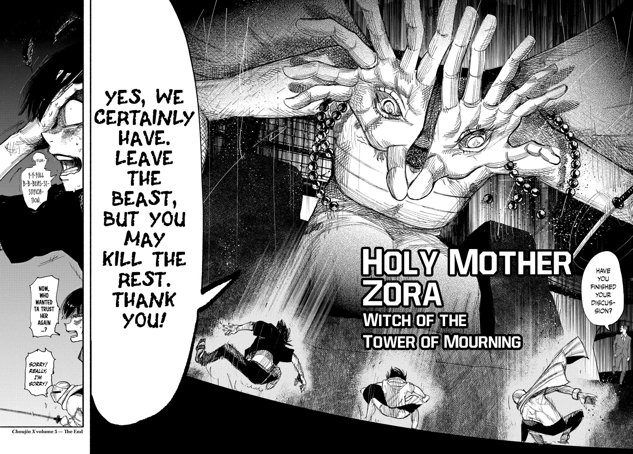 Choujin X Chapter 32