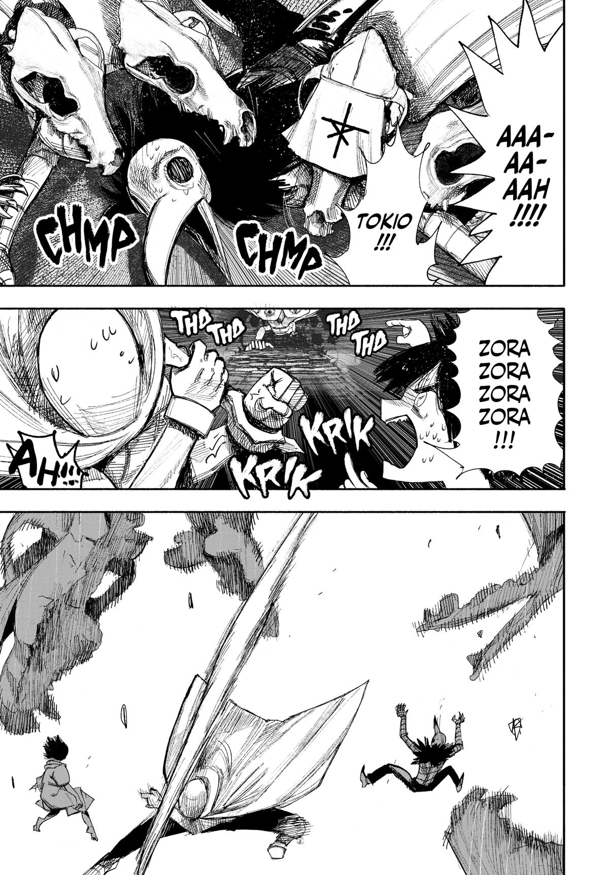 Choujin X Chapter 34