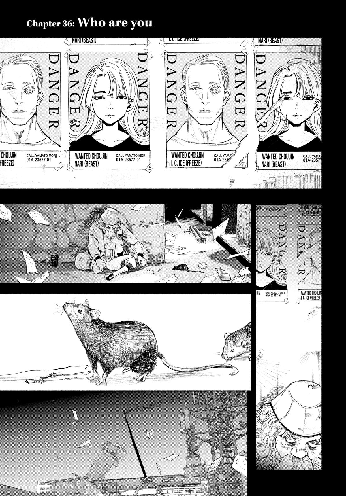 Choujin X Chapter 36