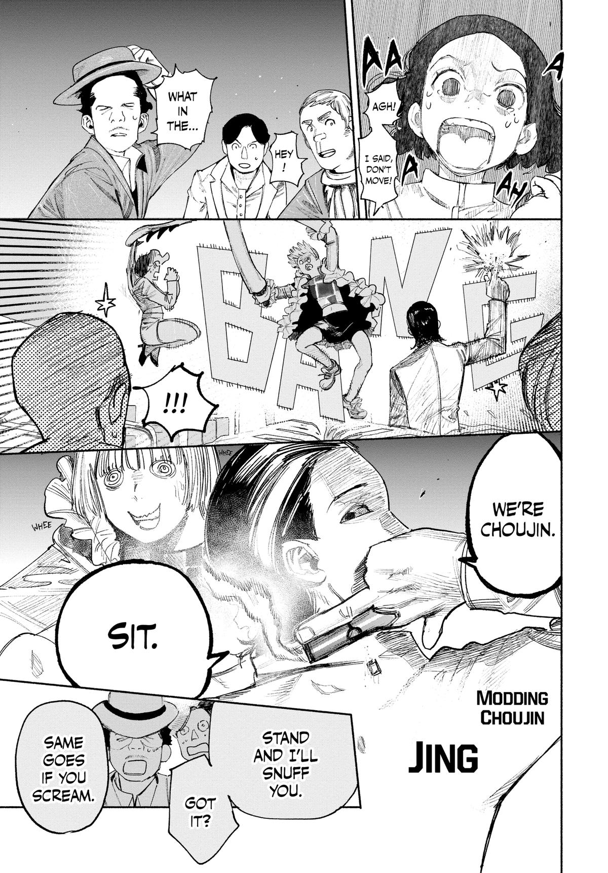 Choujin X Chapter 36