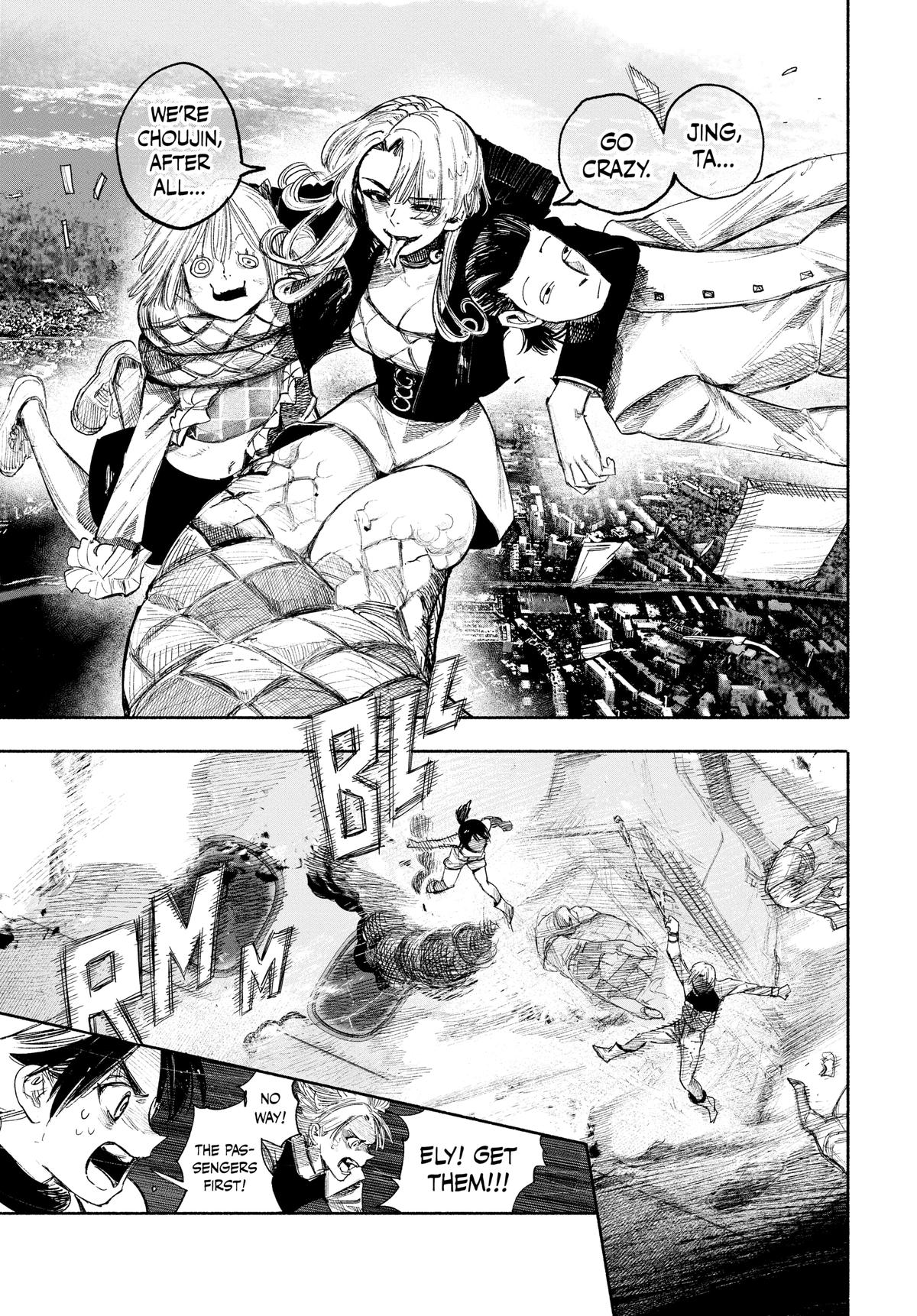 Choujin X Chapter 36