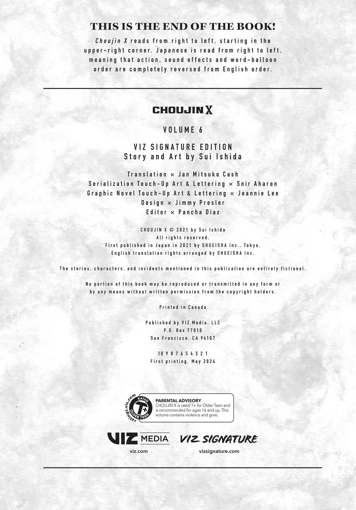 Choujin X Chapter 36