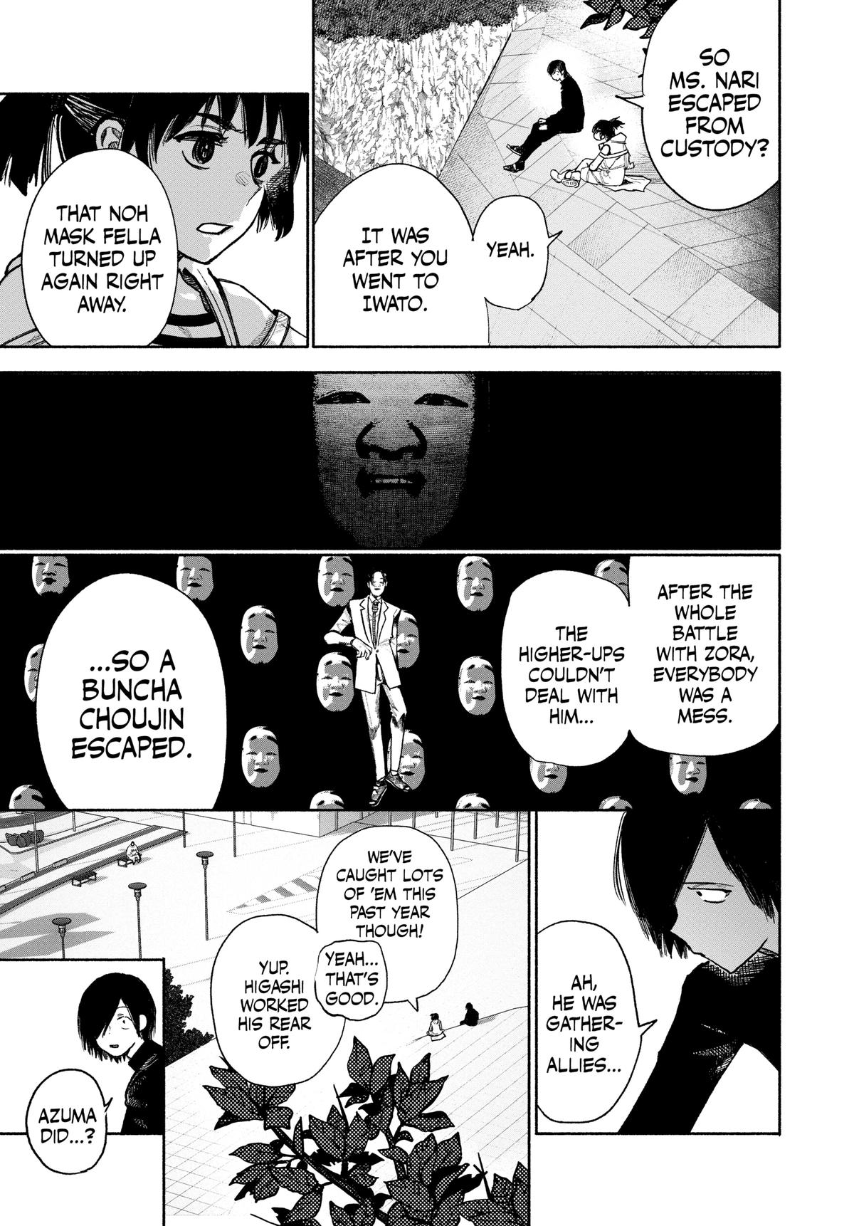 Choujin X Chapter 37