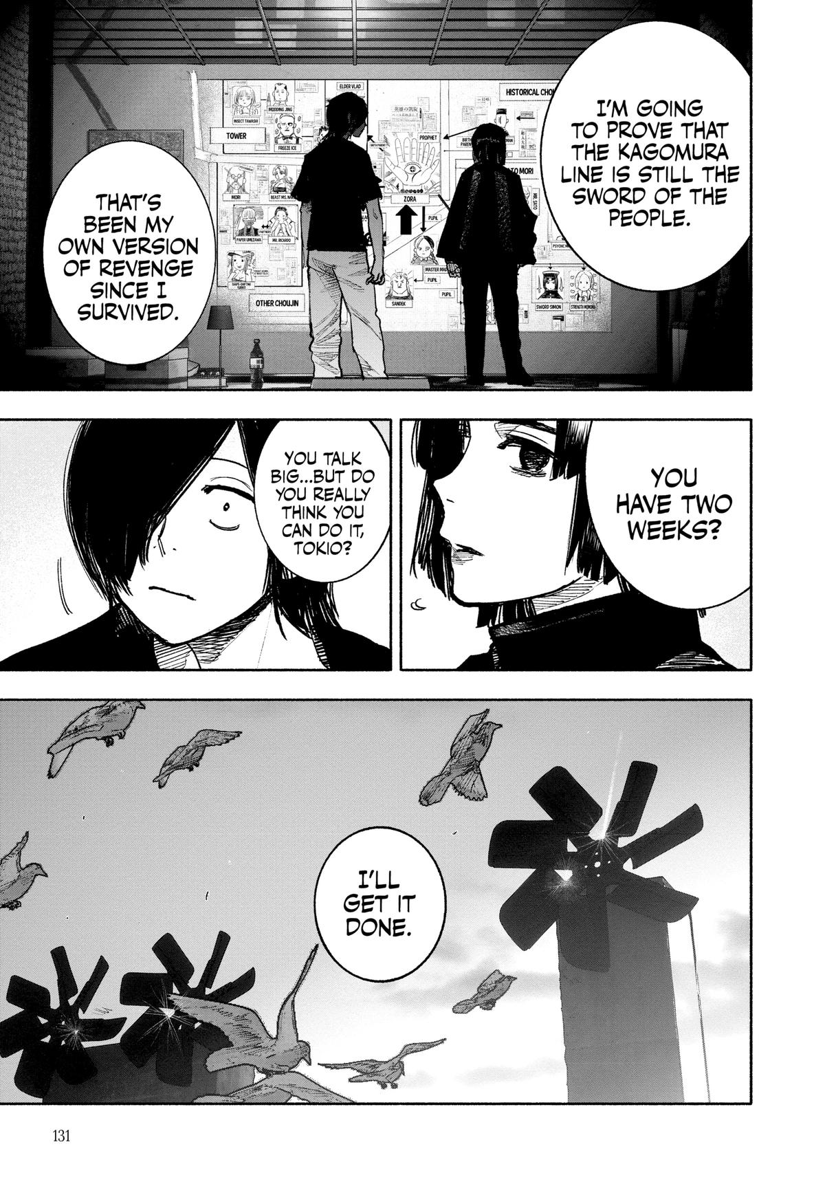 Choujin X Chapter 39