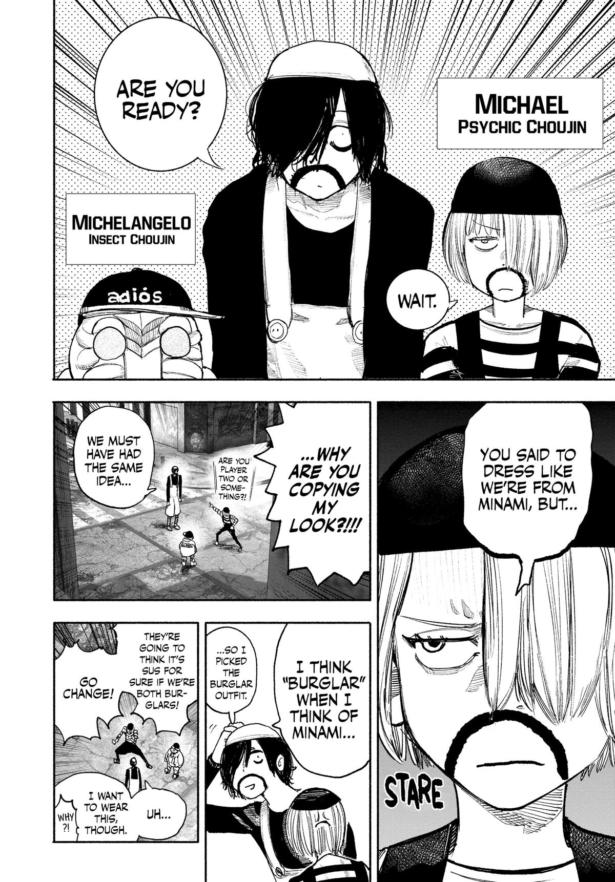 Choujin X Chapter 40