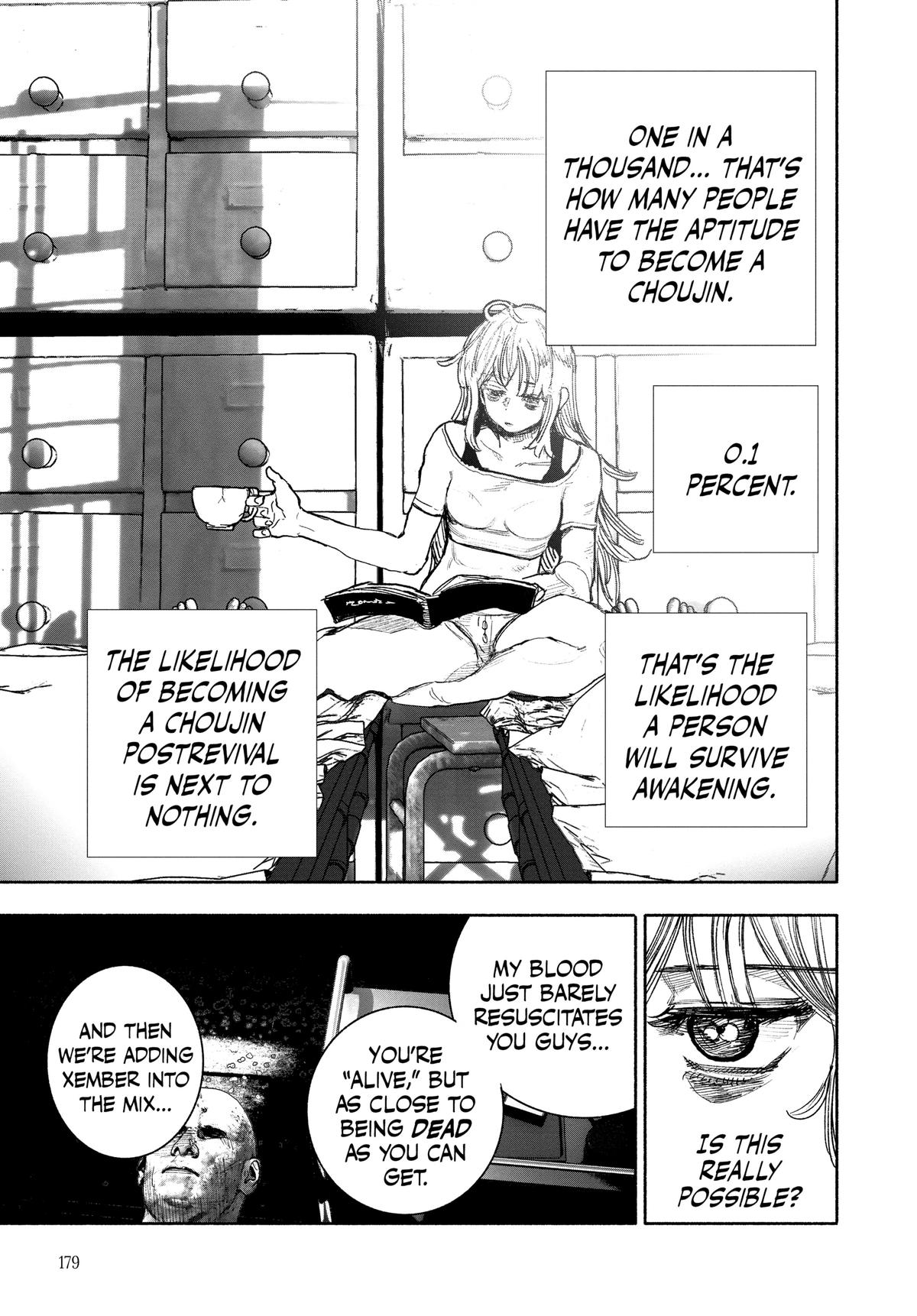 Choujin X Chapter 40