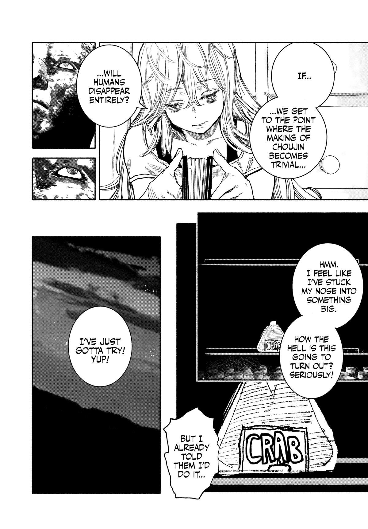 Choujin X Chapter 40