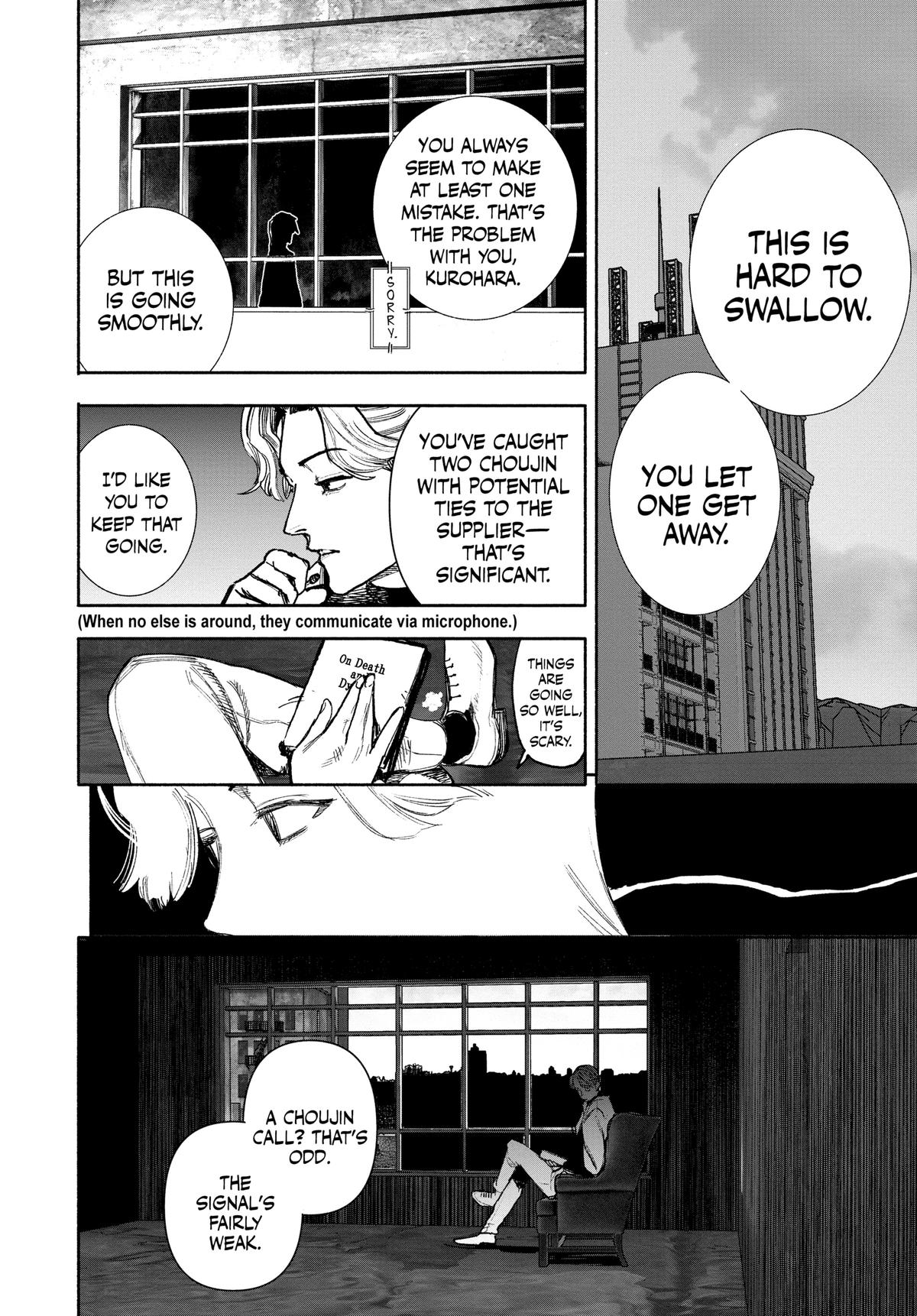 Choujin X Chapter 40