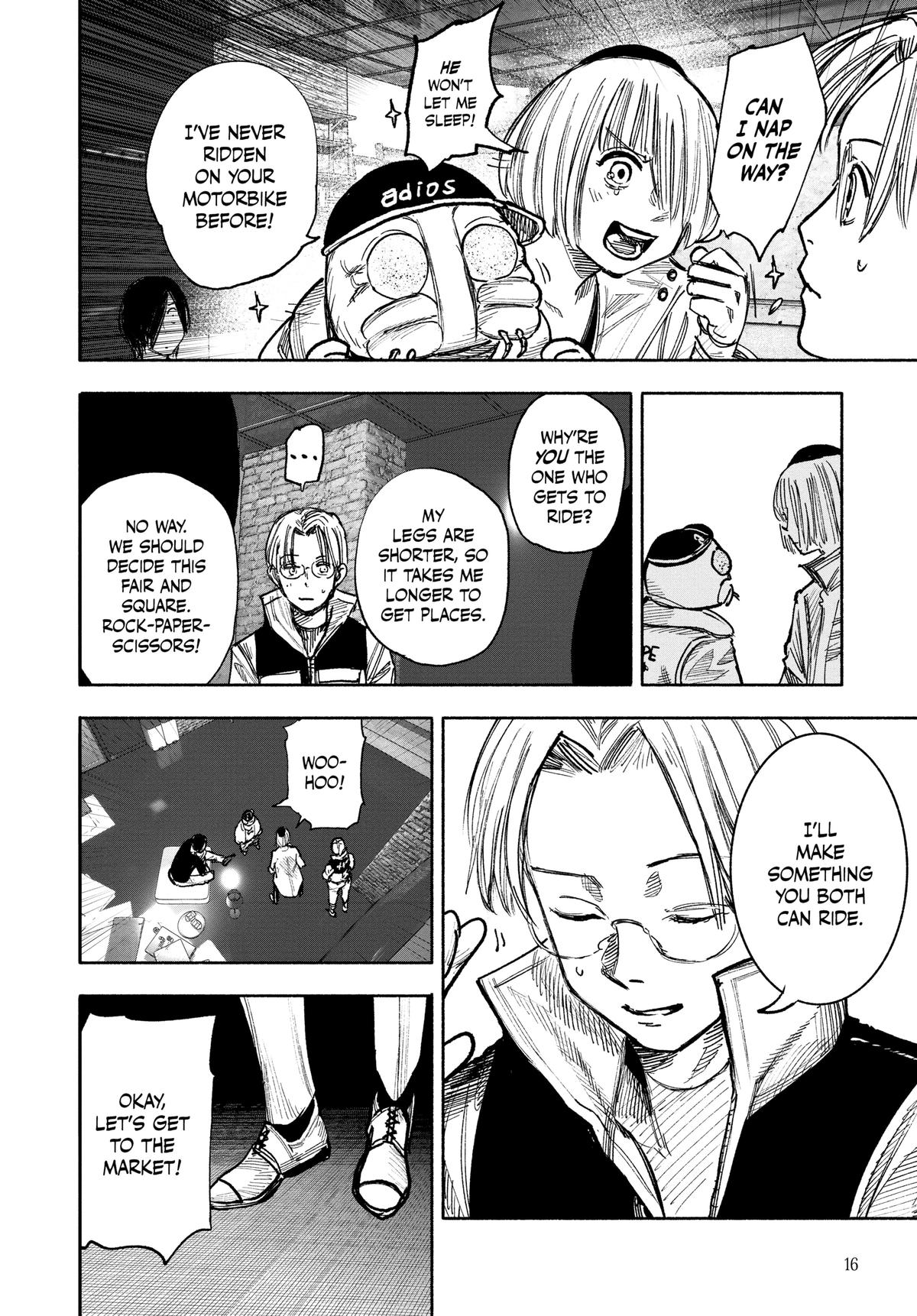 Choujin X Chapter 43