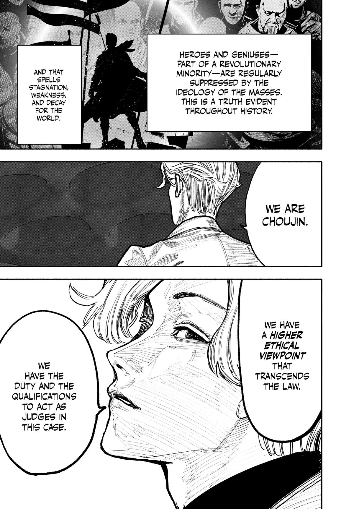 Choujin X Chapter 43