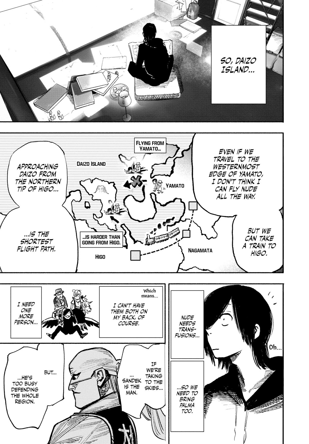 Choujin X Chapter 45