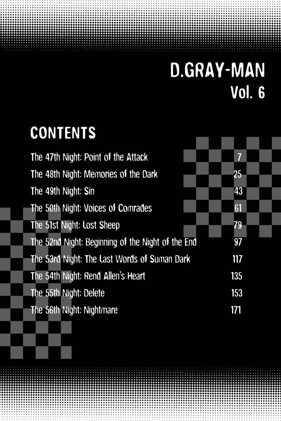 D.Gray-Man Night 47 7
