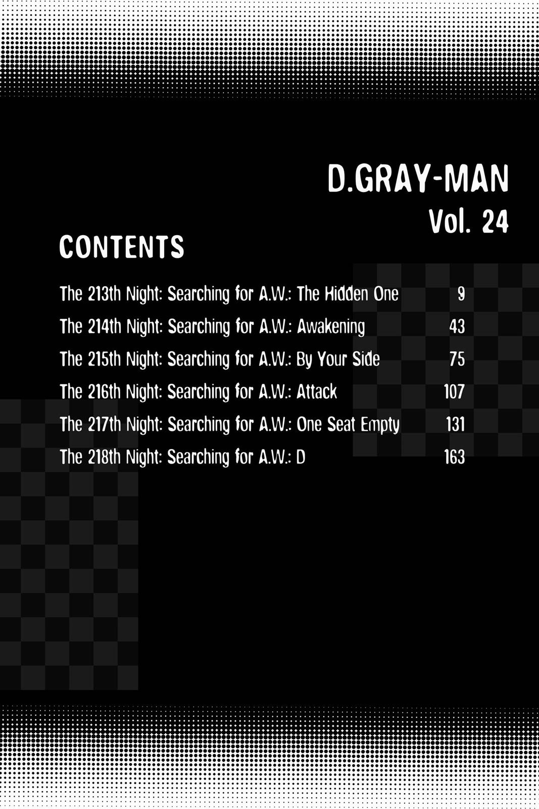 D.Gray-Man Night 213 7