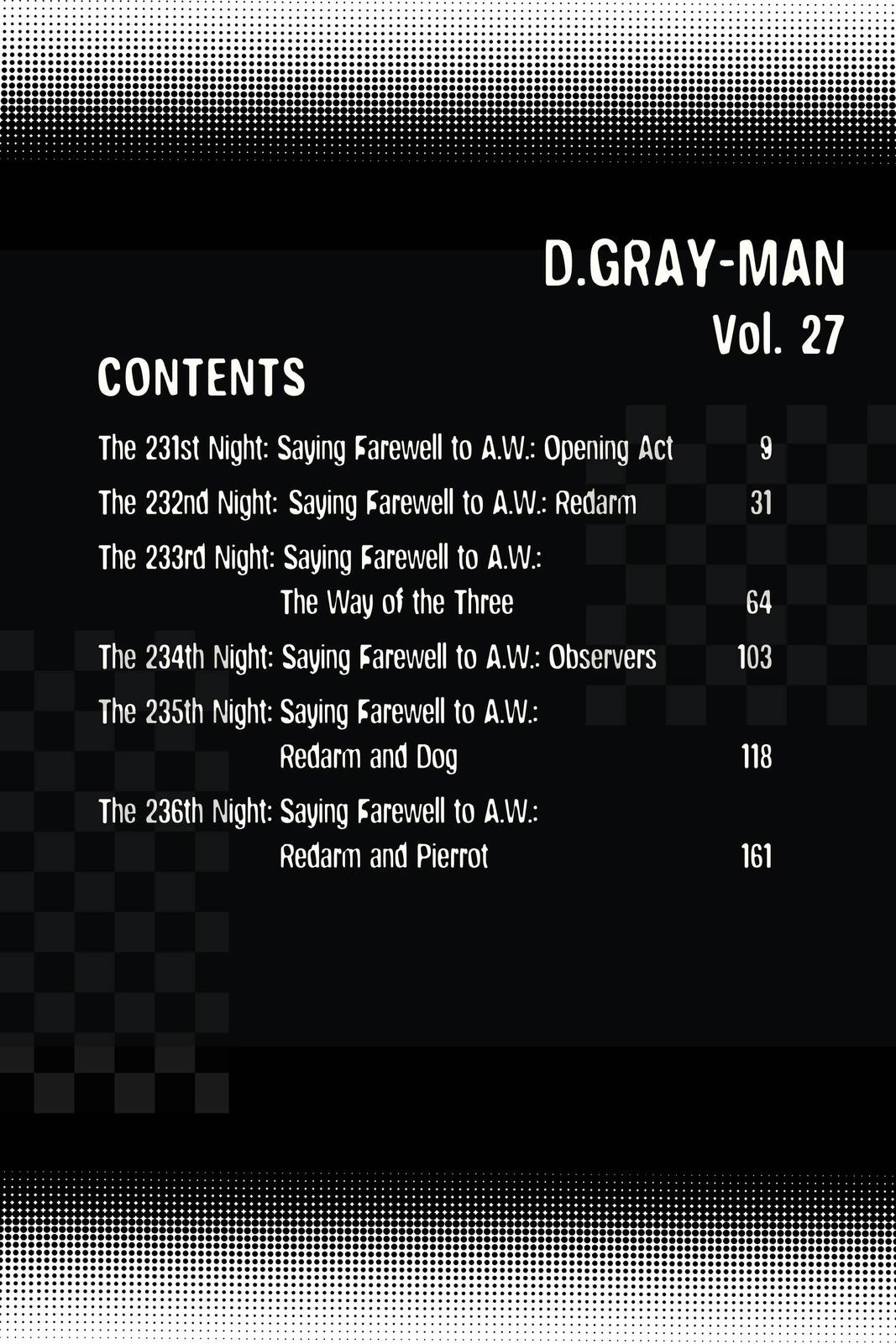 D.Gray-Man Night 231 7